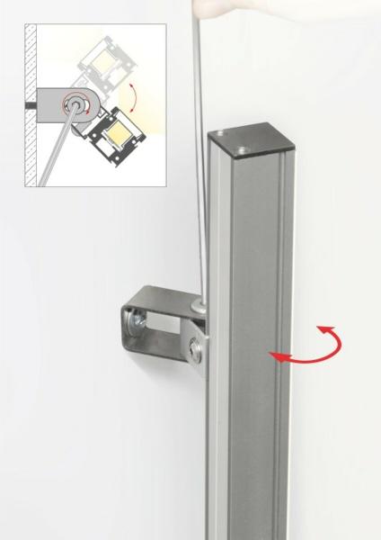 Stabile Leuchtenaufhängung
